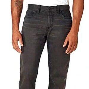 Mens Lucky 221 Straight Black Denim Jean 32 x 30